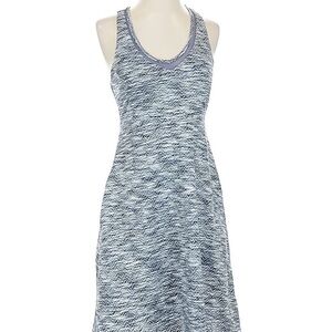 MPG Grey and White Patterned Dress